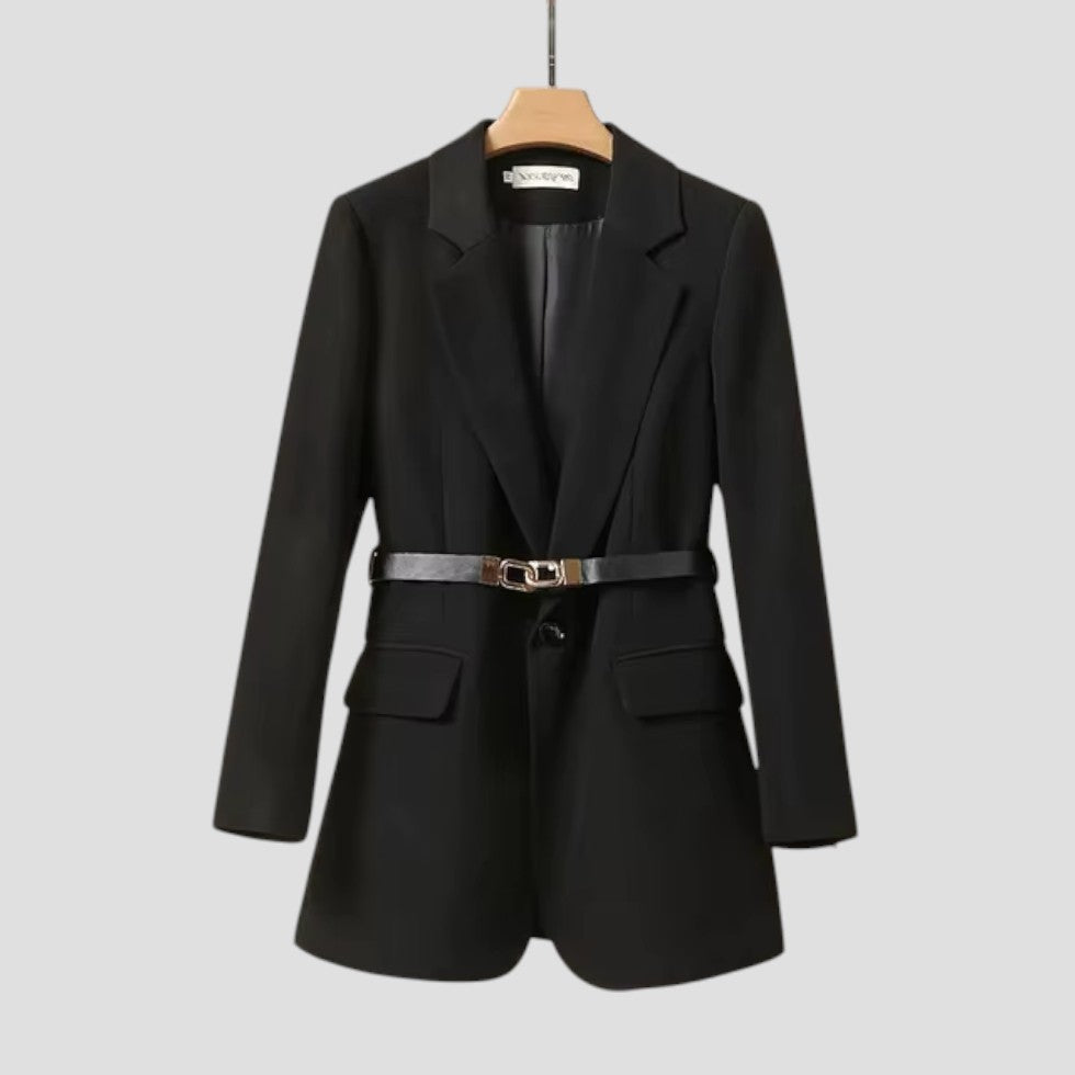 Elegant Women's Blazers with Belt