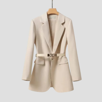 Elegant Women's Blazers with Belt