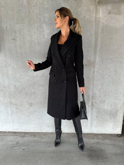Autumn Coat Long Elegant Women's