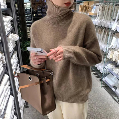 Soft Turtleneck Sweaters for Women