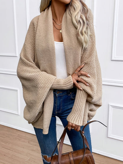Women's Cashmere Cardigan Long Sleeve Elegant