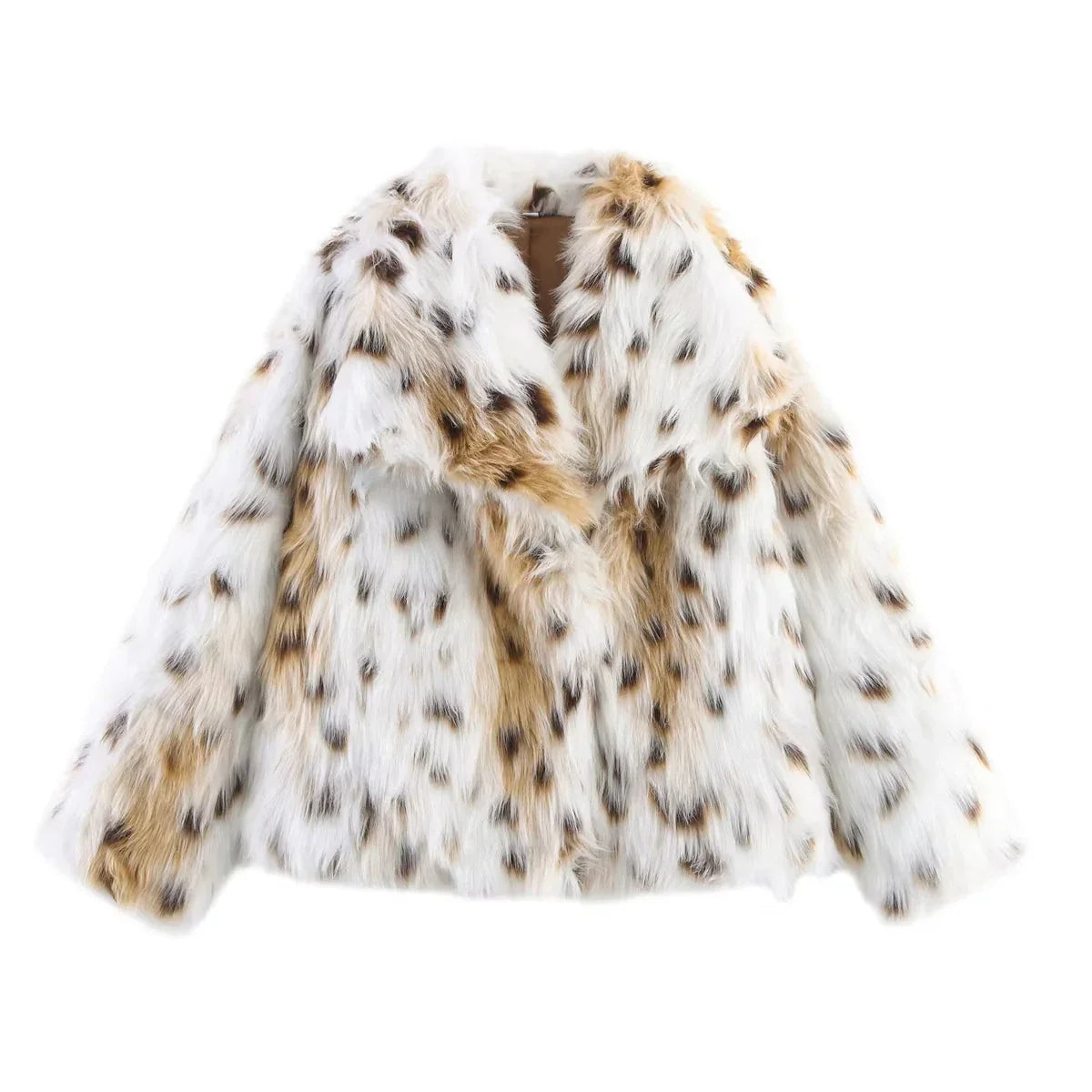 Women's Long Faux Fur Winter Coat Chic