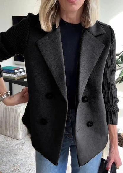 Chic Women's Double-Breasted Warm Winter Coat