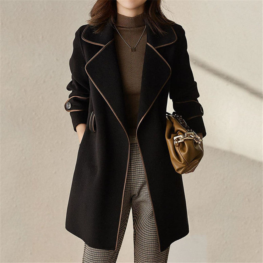 Elegant Wool Coat Celeste for Women
