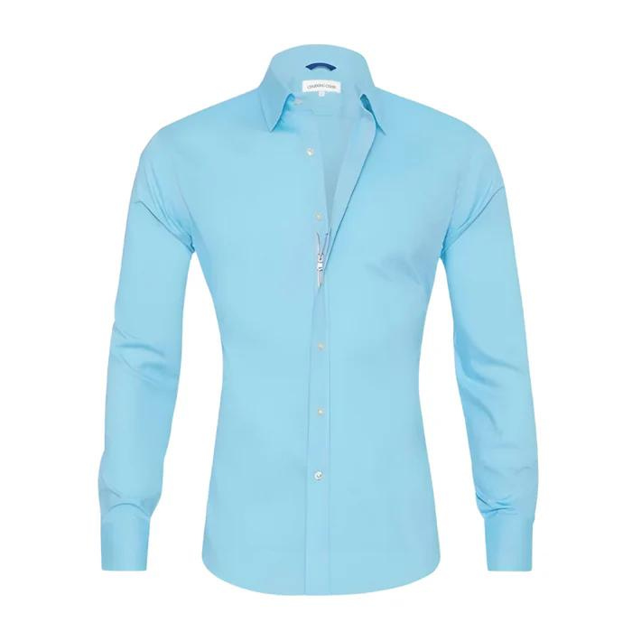 Elegant stretch blouse with zip