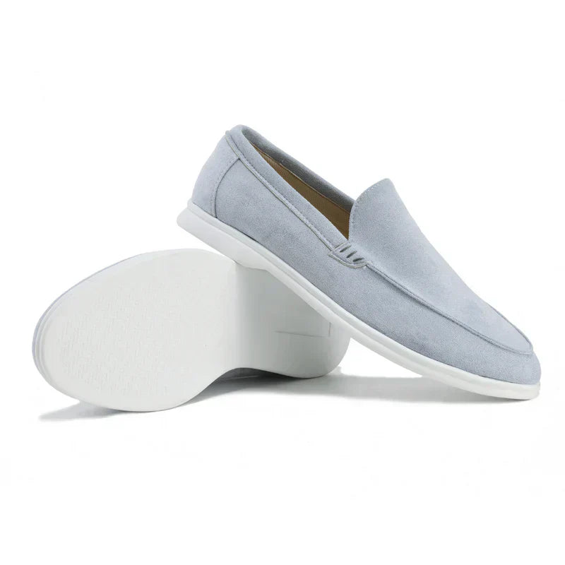 Elliot - Italienischer Wildleder Loafer Schuhe - IdealeKleiden