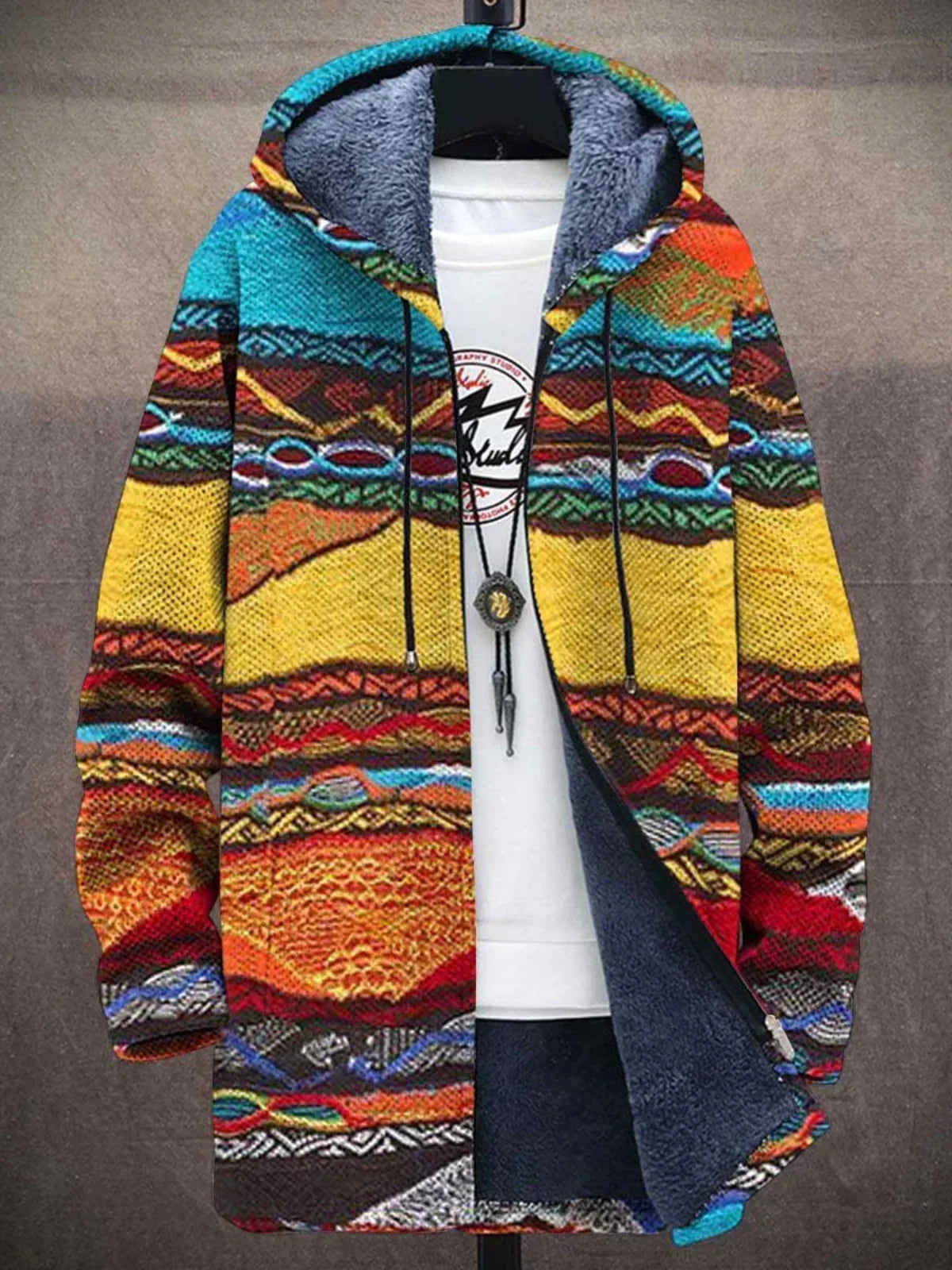 Colorful Cardigan Modern Artist Design