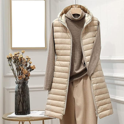 Stylish Women's Winter Coat | Cozy Quilted Coat with Soft Hood