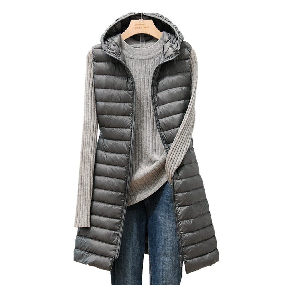 Stylish Women's Winter Coat | Cozy Quilted Coat with Soft Hood