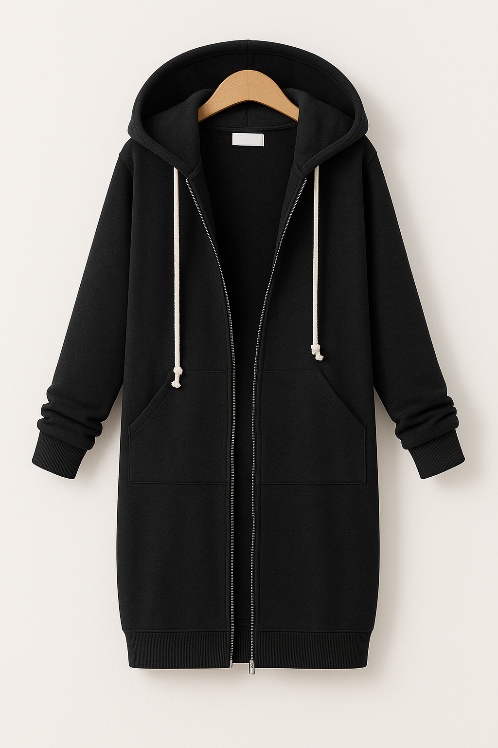 Comfortable Leisure Hoodie Zip-Up