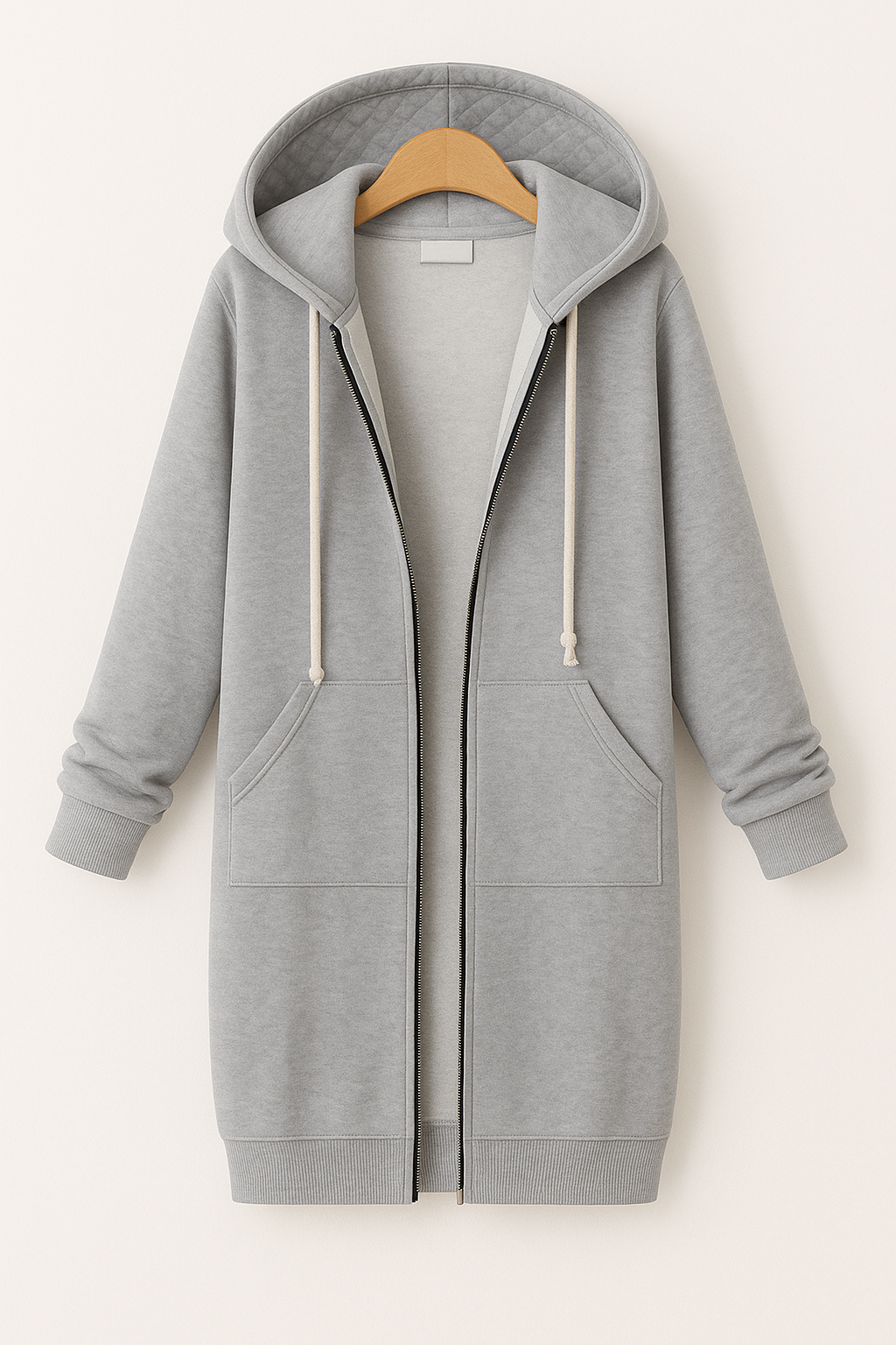 Comfortable Leisure Hoodie Zip-Up