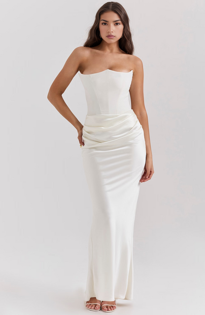 Elegant Long Dress for Women Wedding Guests