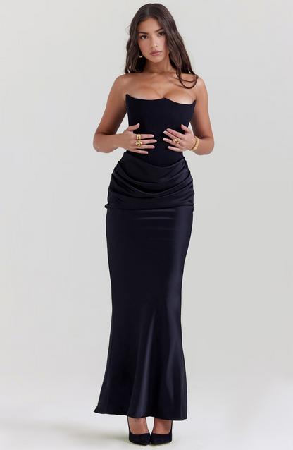 Elegant Long Dress for Women Wedding Guests