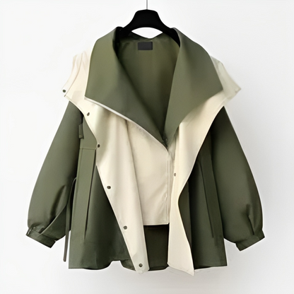 Stylische Damenjacke Leicht Wasserdicht