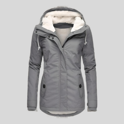 Wasserdichte Damenjacke Modern Regenmantel - IdealeKleiden