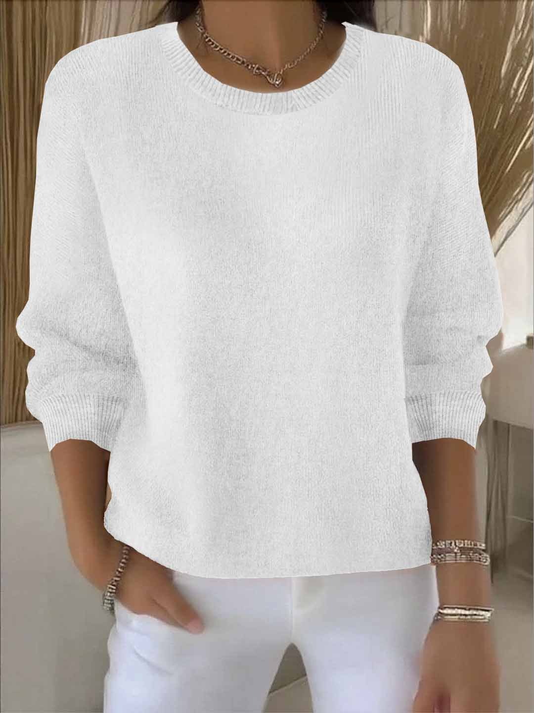 Women's Knitted Sweater Warm Soft Winter