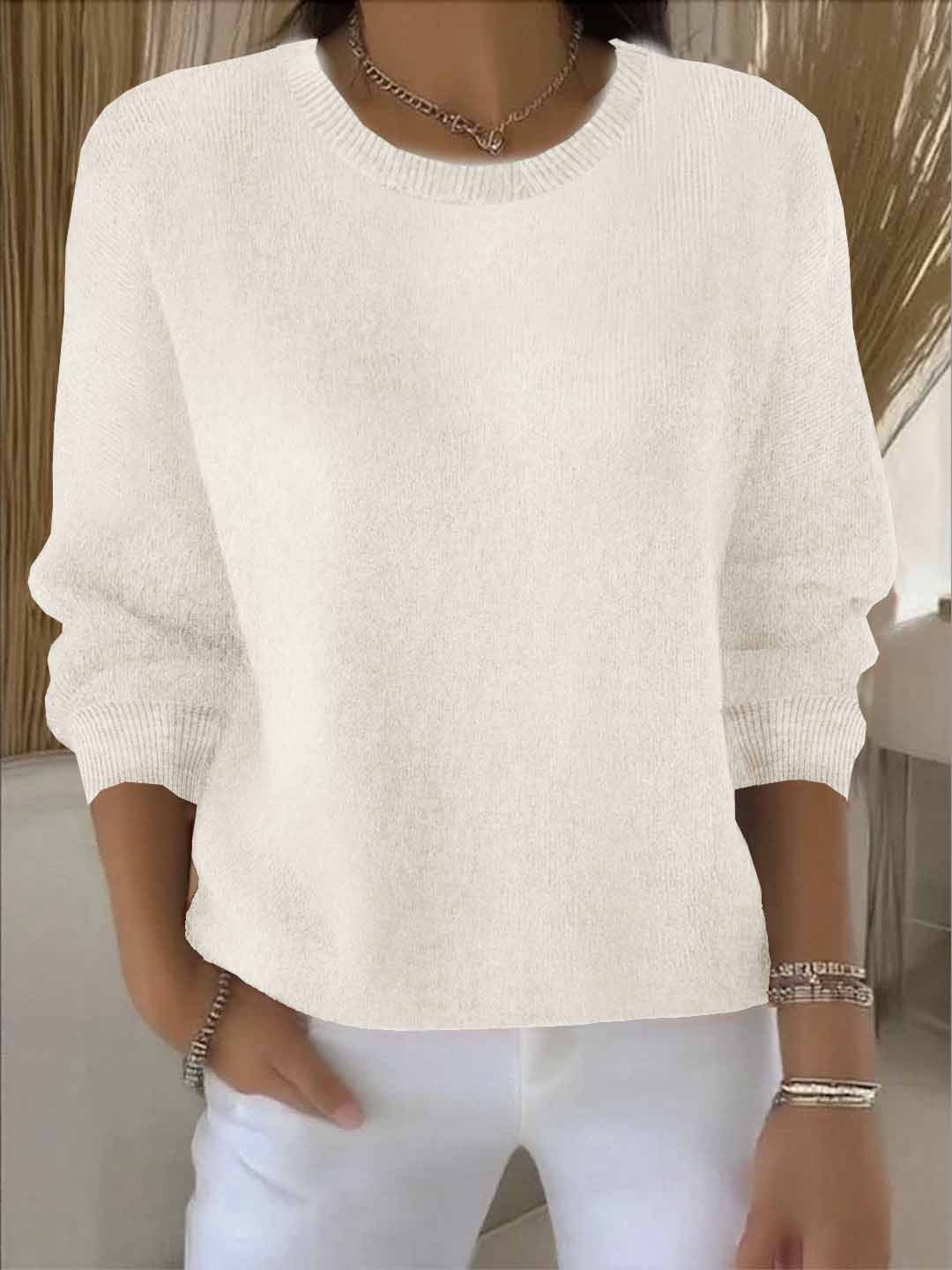 Women's Knitted Sweater Warm Soft Winter