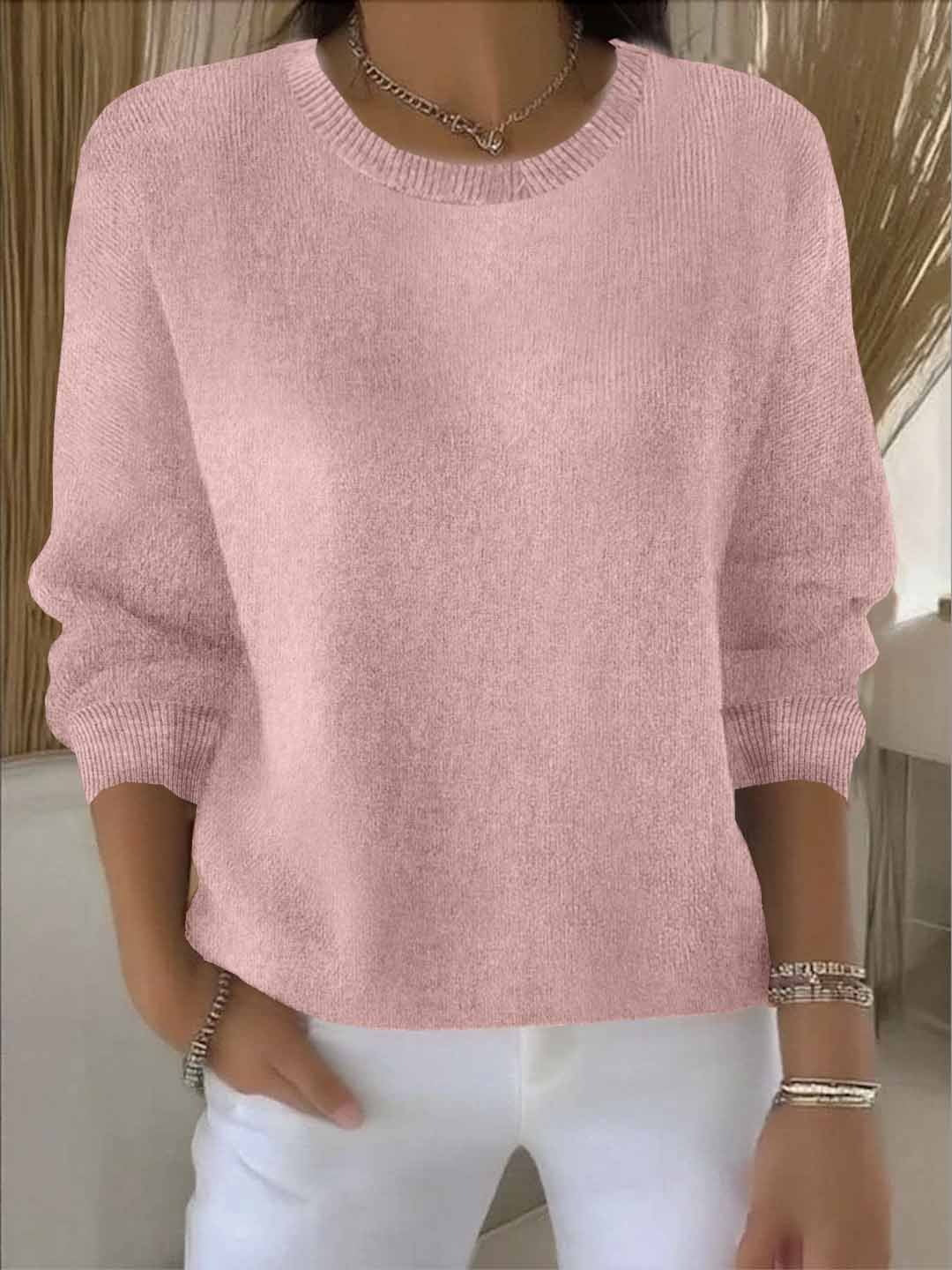 Women's Knitted Sweater Warm Soft Winter