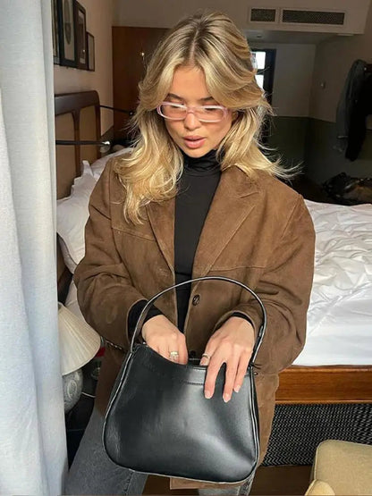 Damen Wintermantel Oversized Warm & Gemütlich - IdealeKleiden