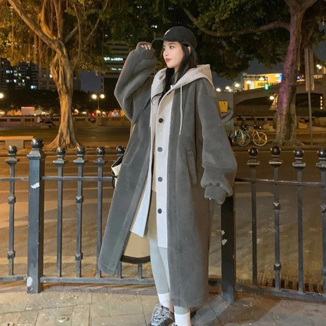Women's Long Hooded Winter Coat