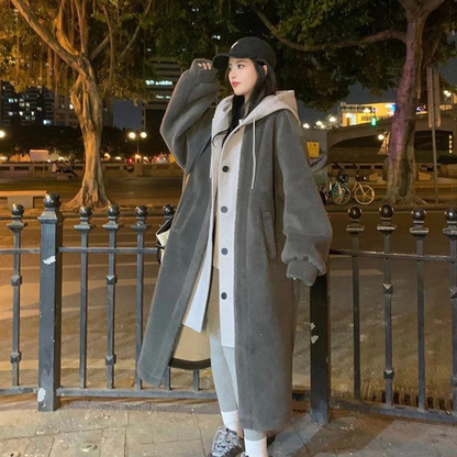 Women's Long Hooded Winter Coat