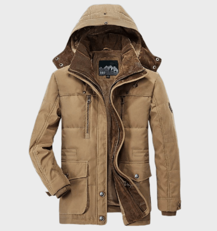 Men's Waterproof Insulated Warm Winter Jacket