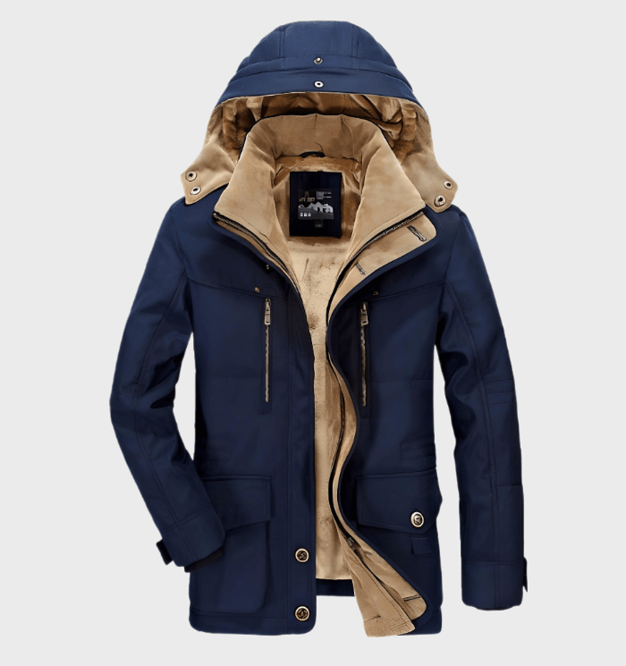 Men's Waterproof Insulated Warm Winter Jacket