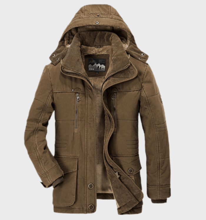 Men's Waterproof Insulated Warm Winter Jacket