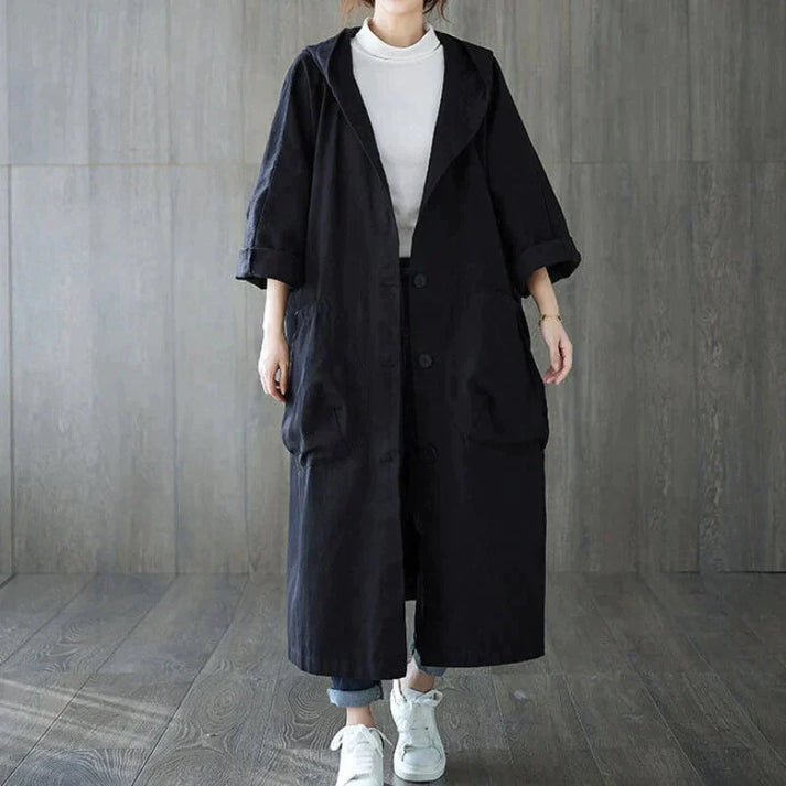 Elegant Ladies' Classic Trench Coat