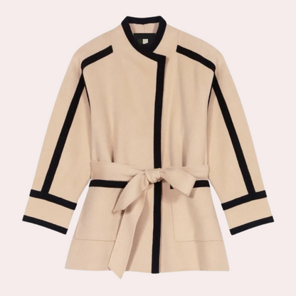 Eleganter Damen Wintermantel Klassisches Design - IdealeKleiden