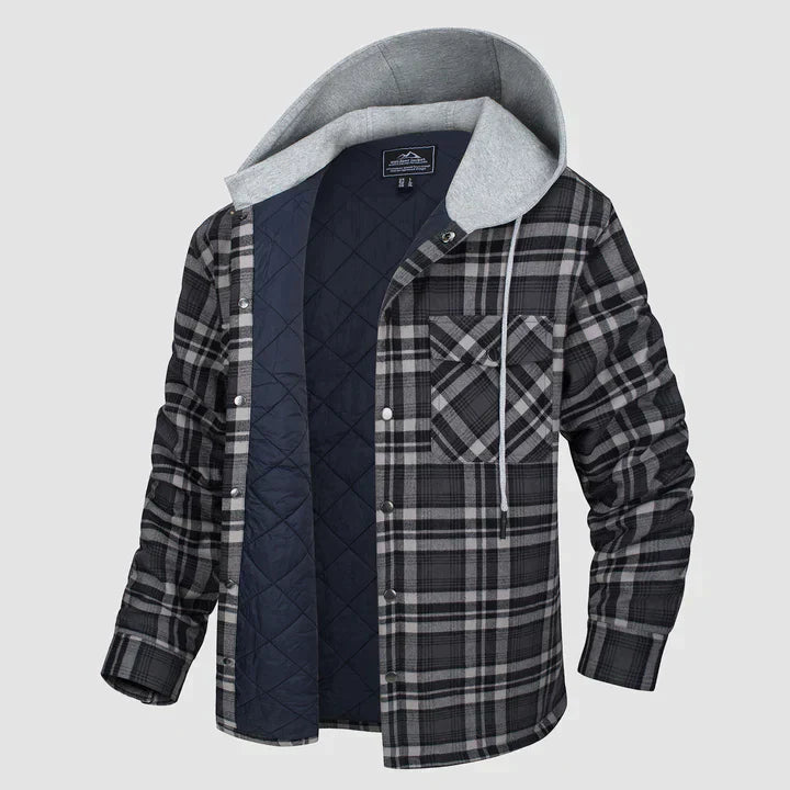Harrison - Warm Flannel Men's Winter Jacket