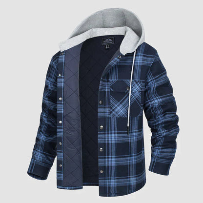 Harrison - Warm Flannel Men's Winter Jacket