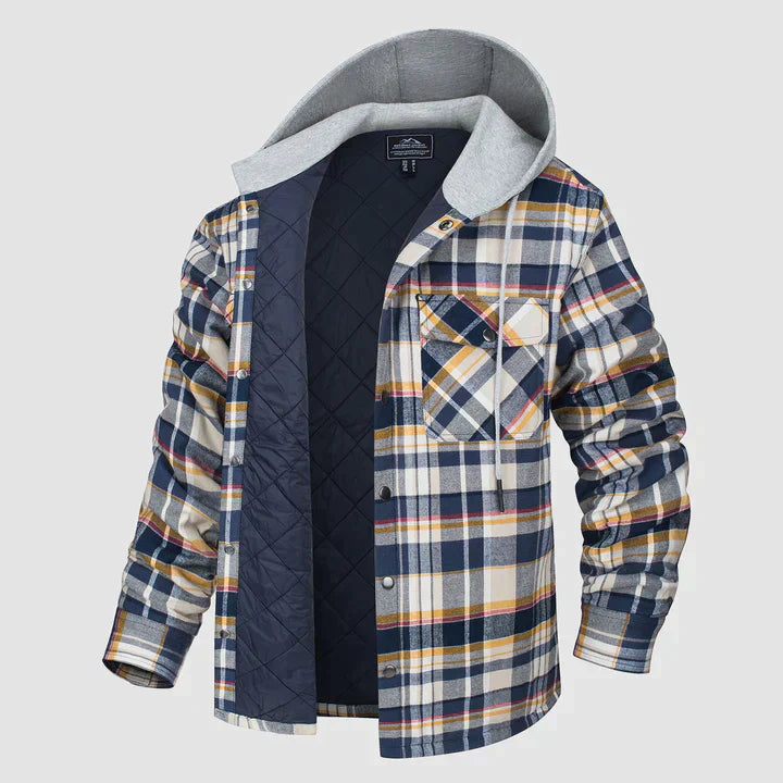 Harrison - Warm Flannel Men's Winter Jacket