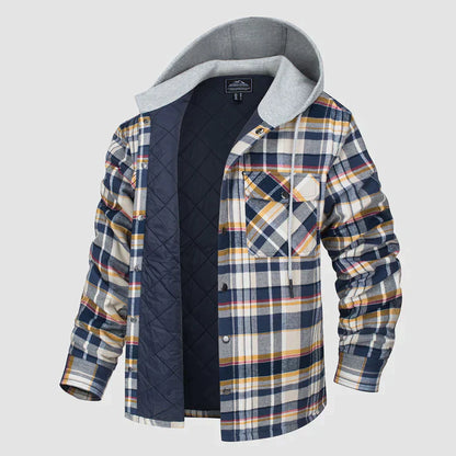Harrison - Warm Flannel Men's Winter Jacket
