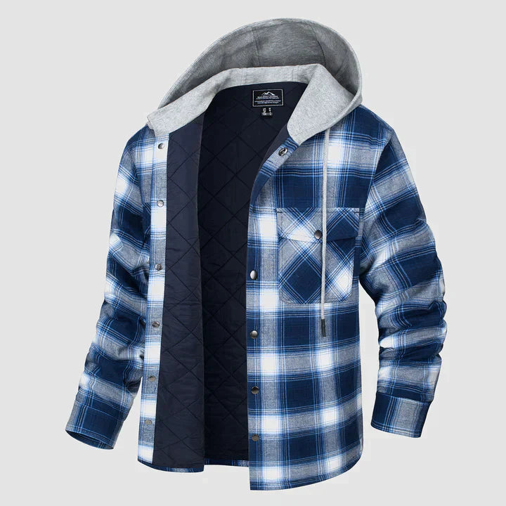 Harrison - Warm Flannel Men's Winter Jacket
