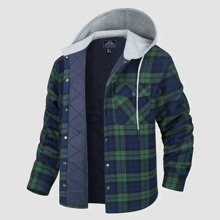 Harrison - Warm Flannel Men's Winter Jacket