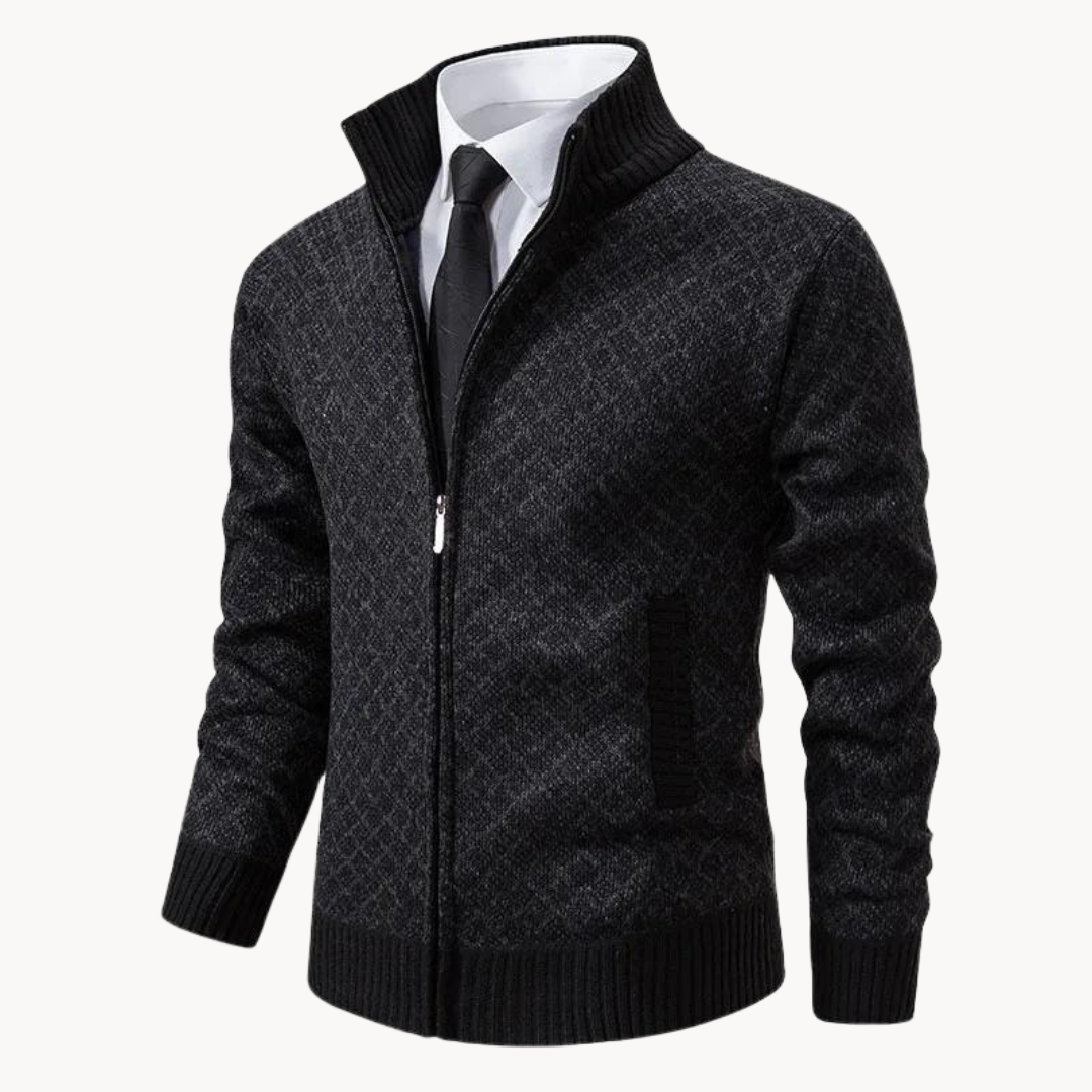 Weiches Rollkragen Strickkleid - IdealeKleiden