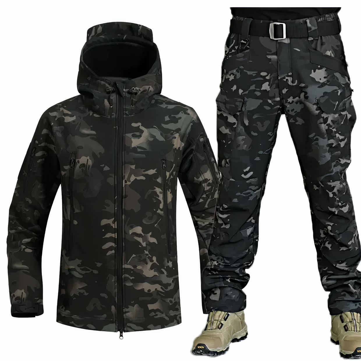 Military Outfit Set Jacket Trousers