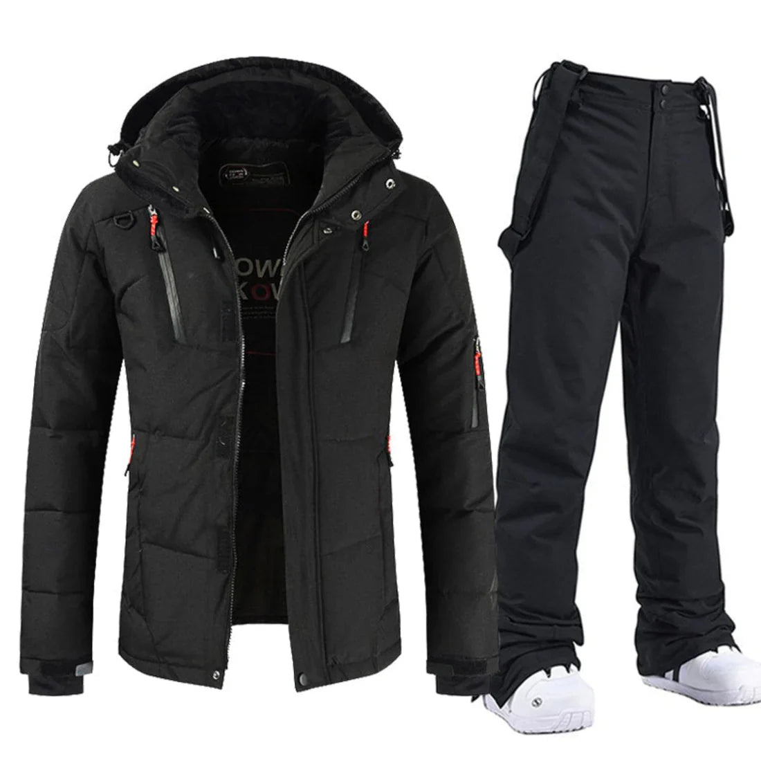 Men's Outdoor Jacket Set Warm Winter