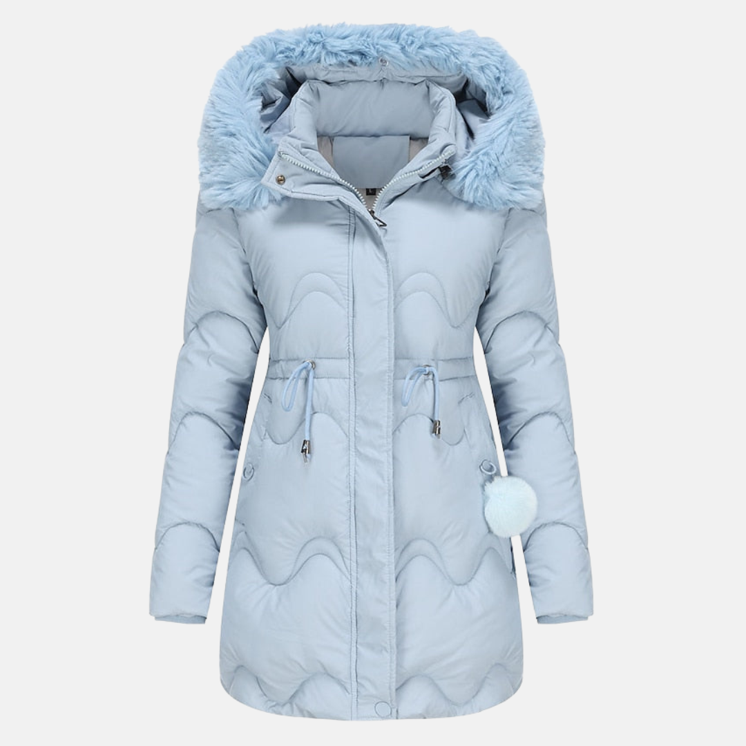 Luxury Fur Jacket Removable Hood