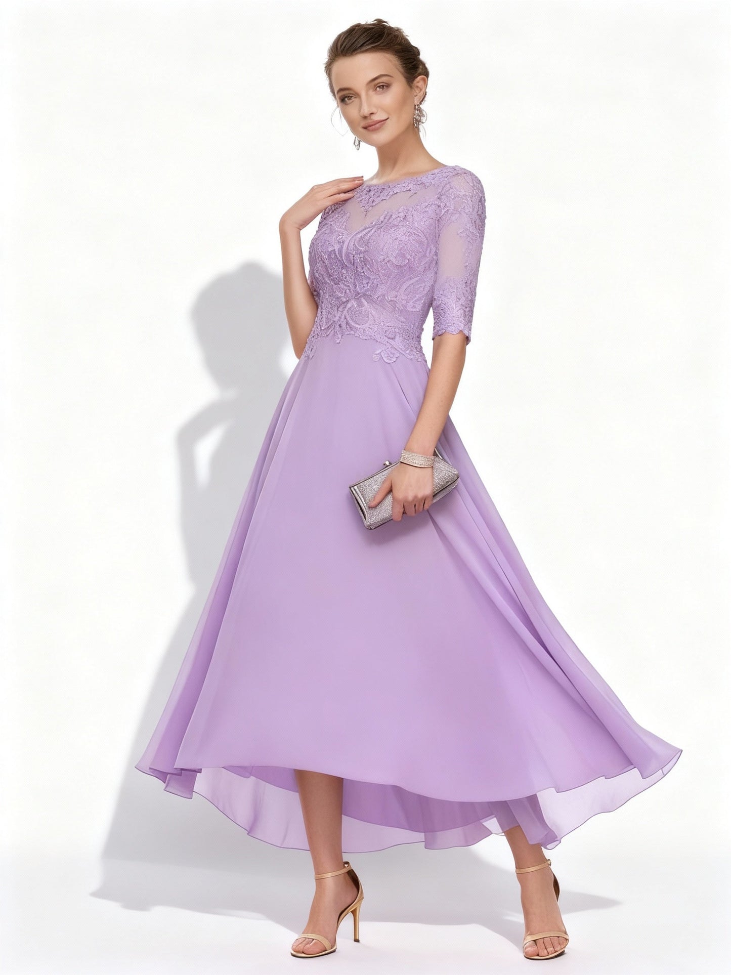 Elegant Women's Long Evening Dress