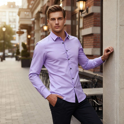 Easy Iron Stretch Shirt Comfort