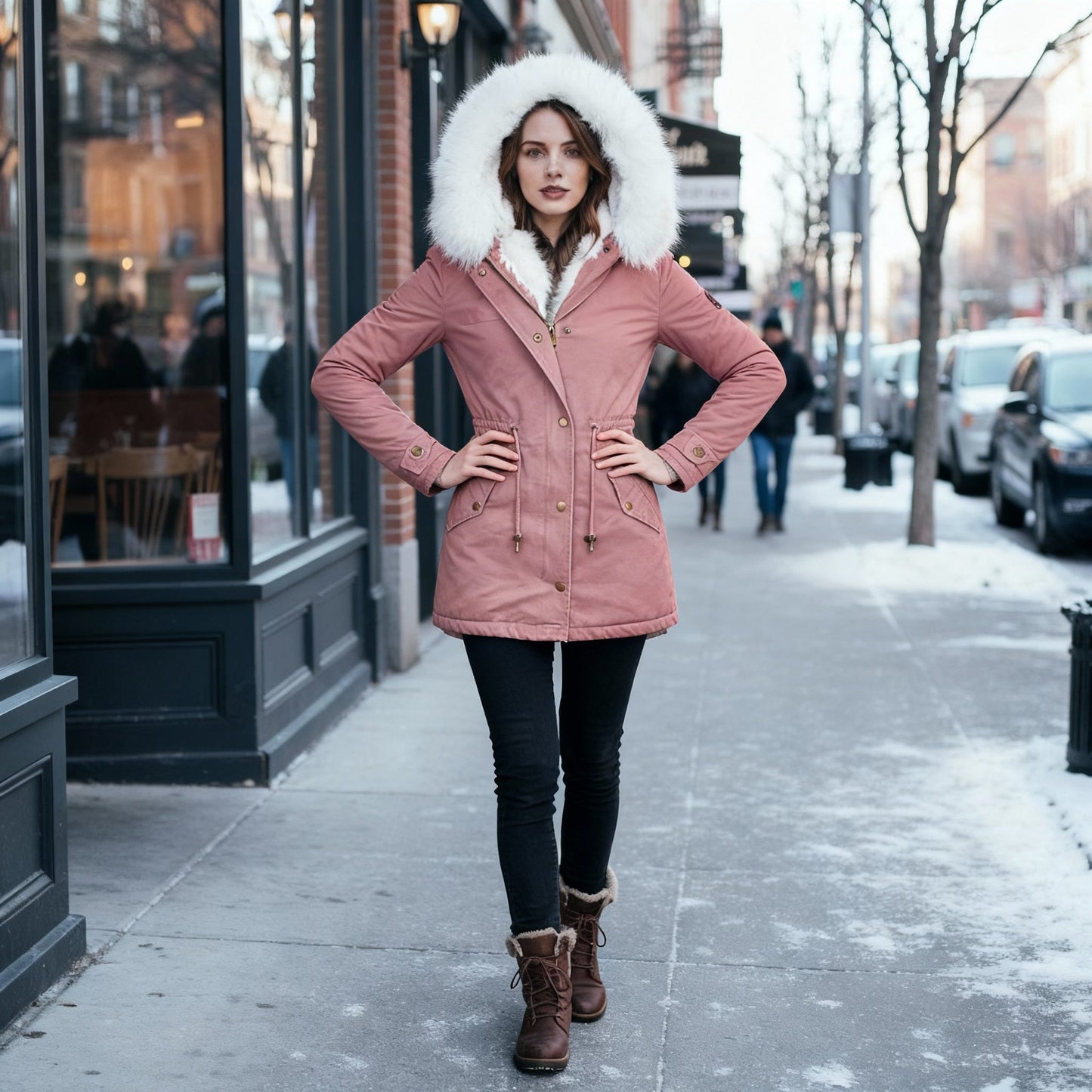 Women's Warm Thermal Fleece Jacket