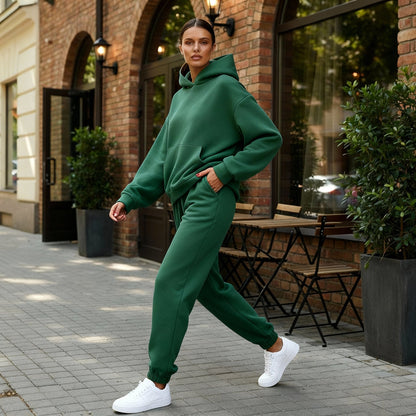 Comfortable Two-Piece Jogging Suit Set