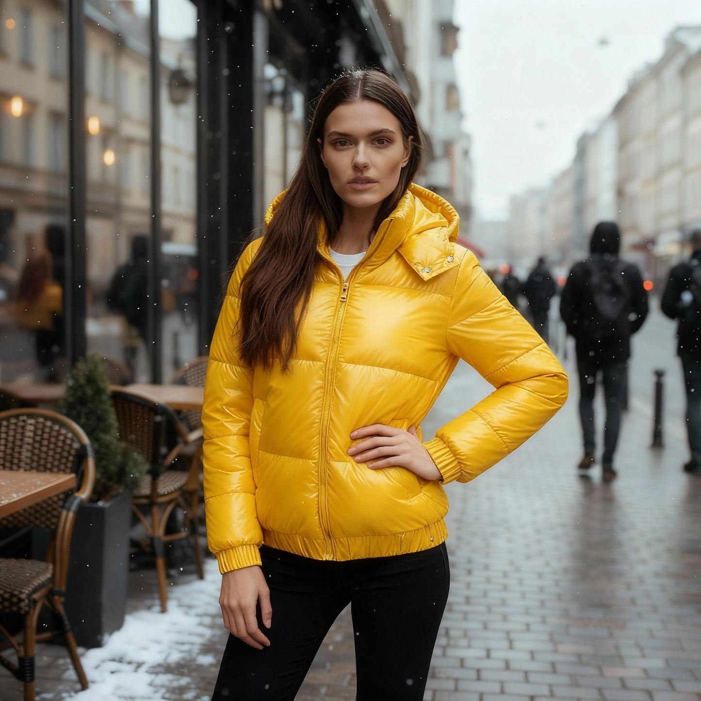 Waterproof Women's Winter Jacket Warm Elegant