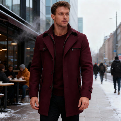 Waterproof Men's Elegant Winter Coat