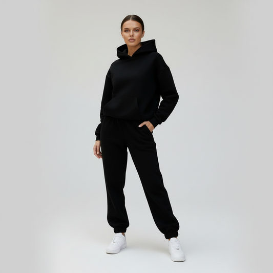 Kuscheliges Jogginganzug für Damen - IdealeKleiden
