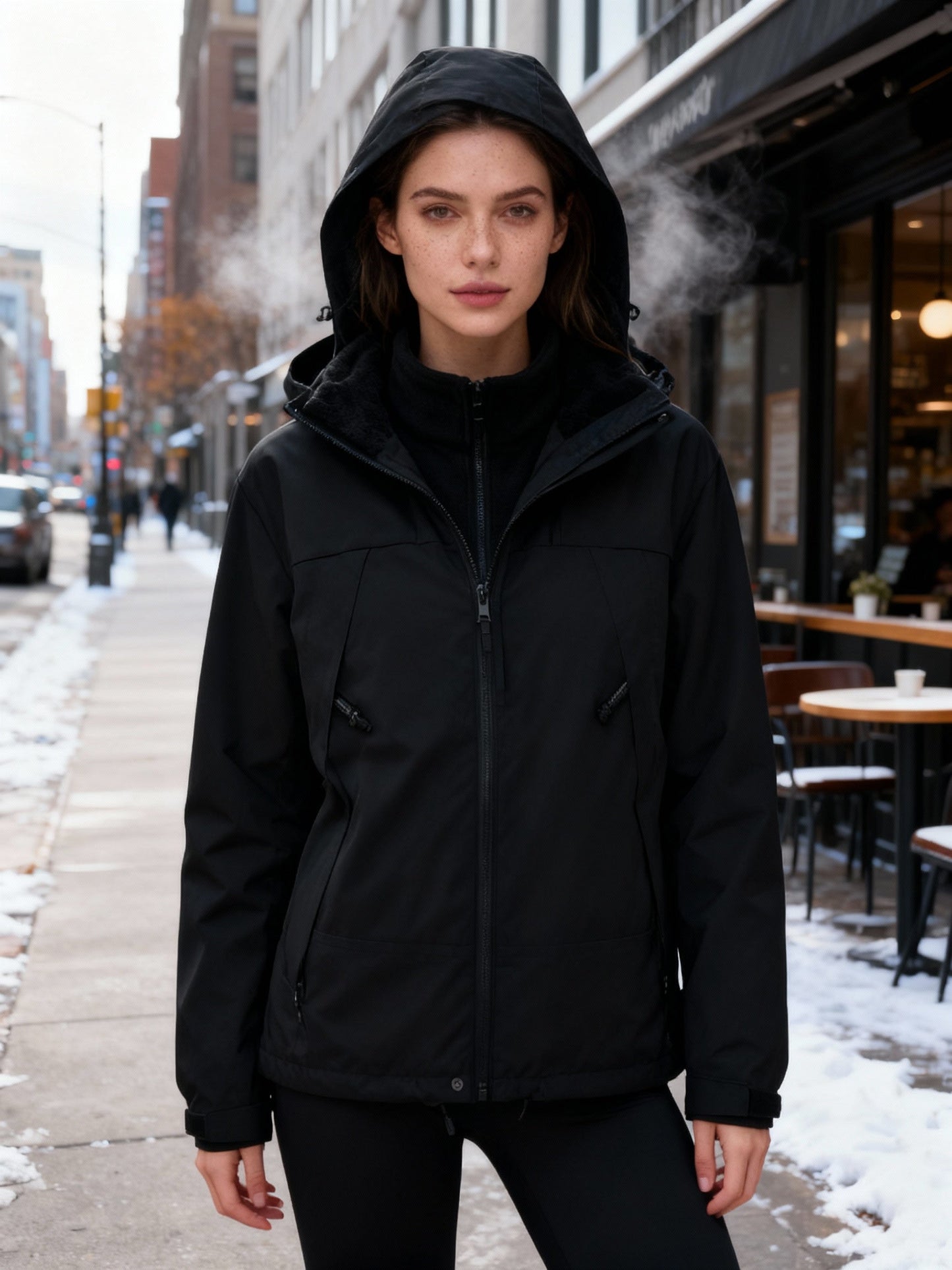 Warm Women's Winter Jacket Thermal Insulation