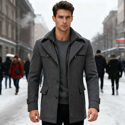Waterproof Men's Elegant Winter Coat