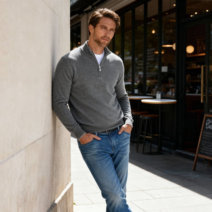 Men's Fine Knit Pullover